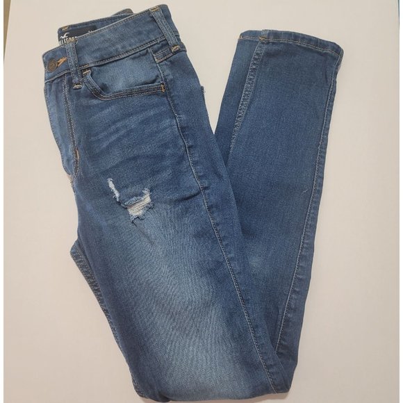 Hollister High-Rise Super Skinny, Classic Stretch Jean. OS 24W x 28L Womens. - Picture 2 of 11